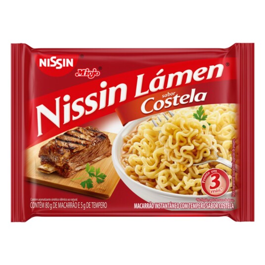 Macarrao Inst.nissin Lamen 85g Costela