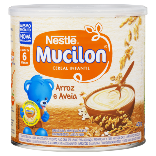 Mingau Mucilon 400g Aveia/arroz