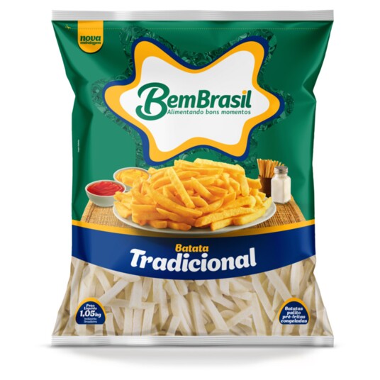 Batata Bem Brasil 1,05kg Tradicional
