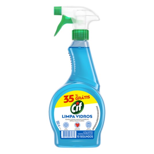 Limpa Vidros Cif 500ml 35% Gts. Gatilho