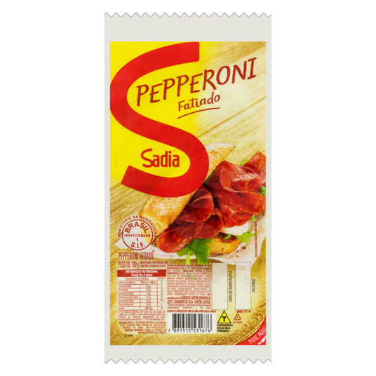 Salame Sadia 100g Pepperoni Resf