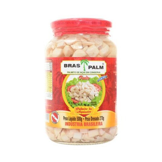 Palmito Braspalm 270g Picado