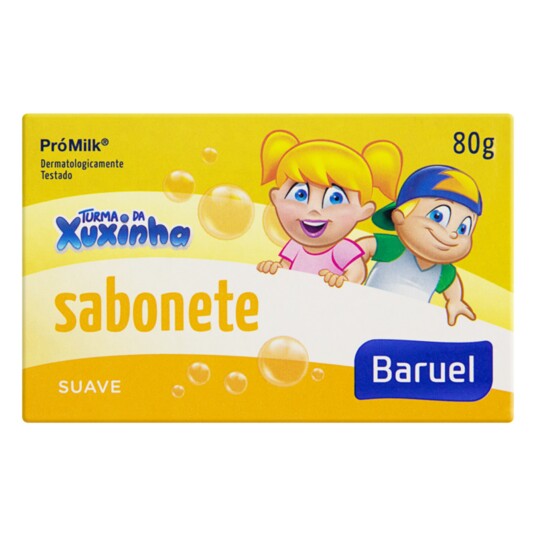 Sabonete Barra Turma da Xuxinha 70g Suave