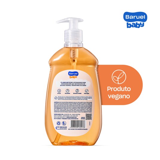 Sabonete Liq.baruel Baby 400ml C/glicerina