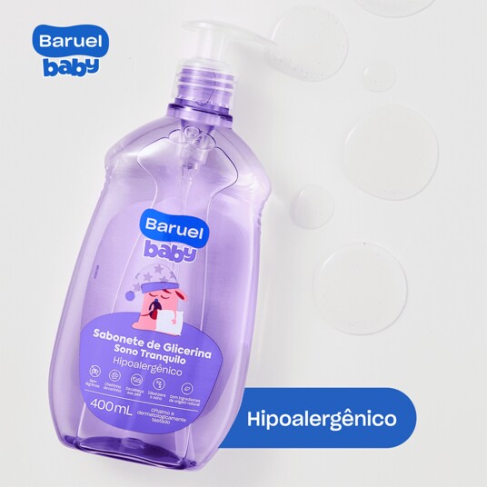 Sabonete Liq.baruel 400ml Sono Tranquilo