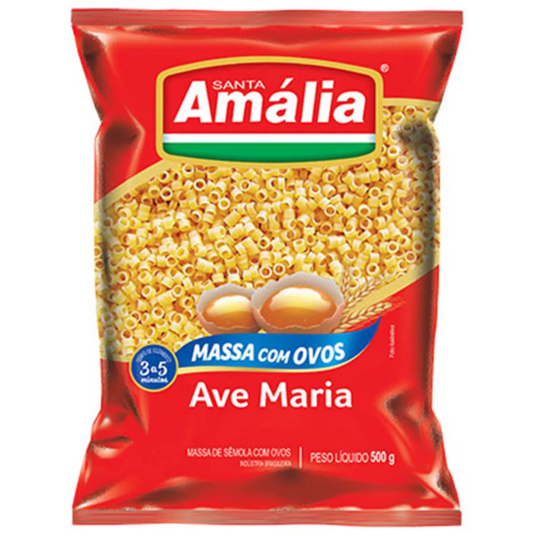 Macarrao C/ovos Amalia 500g Ave Maria