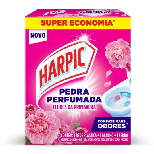 Pedra Sanitaria Harpic 20g Flores da Prim.