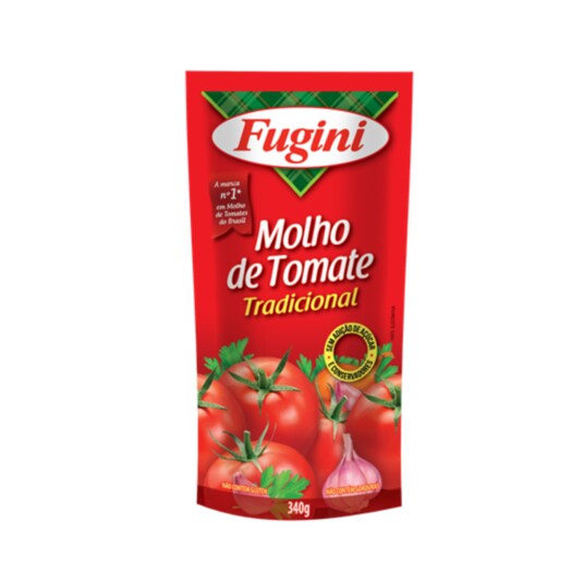 Molho de Tomate Fugini 300g Tradicional Sc