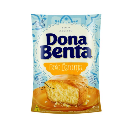 Mistura P/bolo Dona Benta 450g Laranja