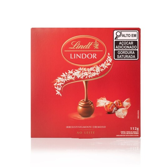 Chocolate Lindor Lindt 112g Milk Balls