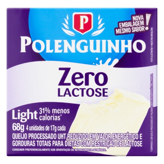 Queijo Polenghinho 68g Zero Lactose