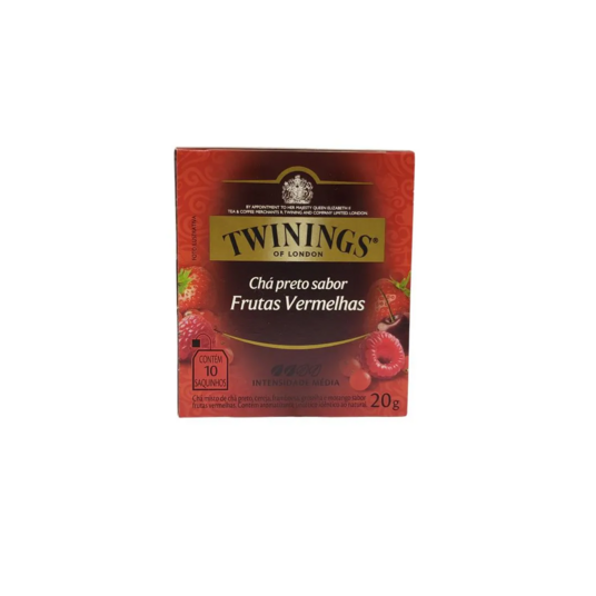 Cha Preto Twinings 20g Frut.vermelhas