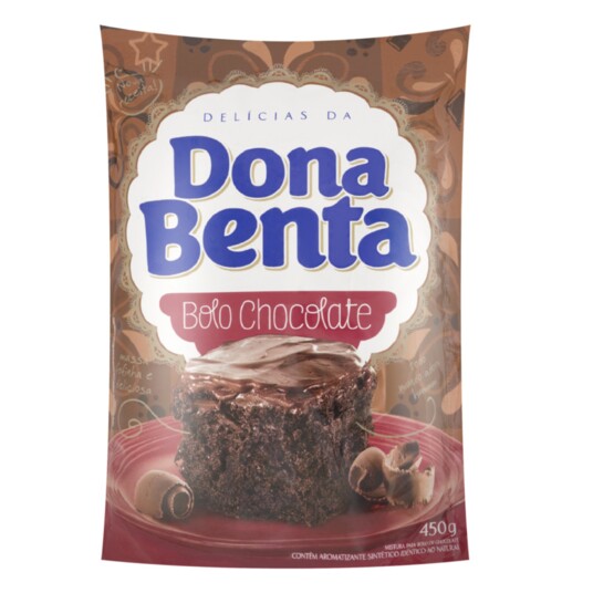 Mistura P/bolo Dona Benta 450g Chocolate