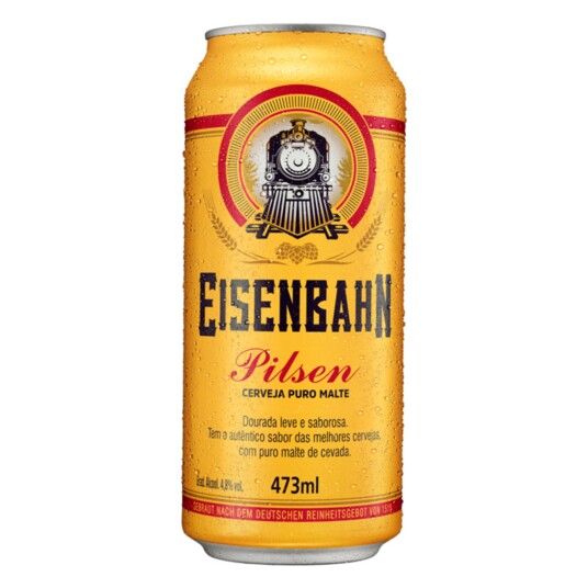 Cerveja Pilsen Eisenbahn 473ml