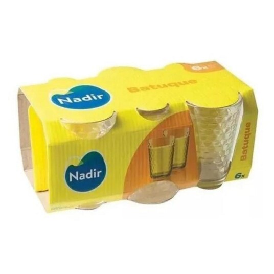 Jg.copos Nadir 265ml Batuque