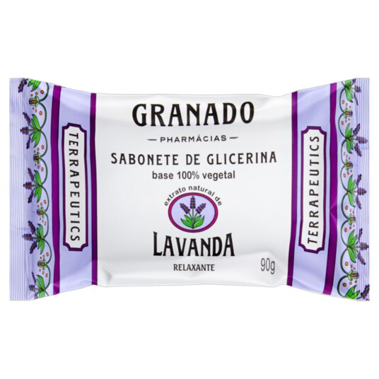 Sabonete Barra Glicer.granado 90g Lavanda