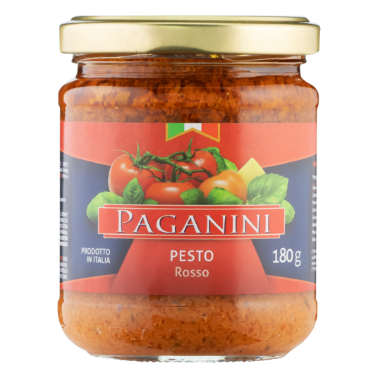 Molho Pesto Paganini 180g Rosso