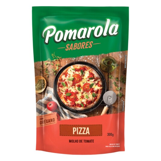 Molho de Tomate Pomarola 300g Pizza Sc