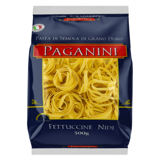 Macarrao Fet.nidi Paganini 500g Fettuccine Nidi