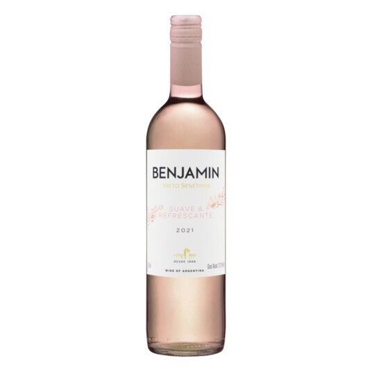 Vinho Arg Benjamin 750ml Rose Suave