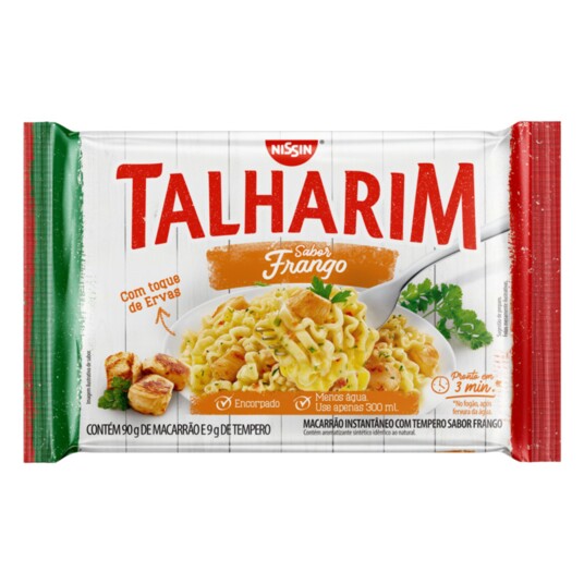 Macarrao Inst.nissin Talharim 99g Frango