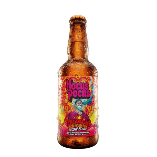 Cerveja Hocus Pocus 500ml Vd Orange Suns.