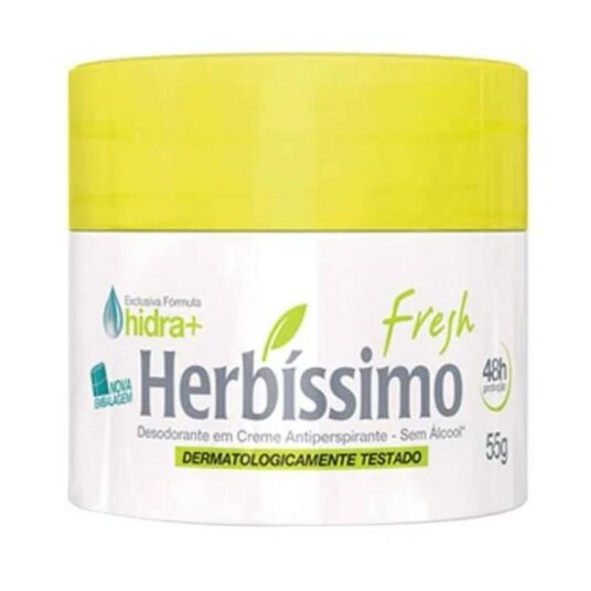 Desod.creme Herbissimo 55g Fresh