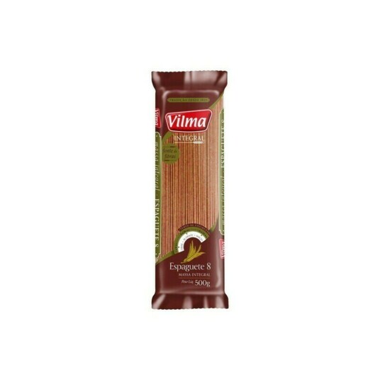 Macarrao Vilma 500g Esp.n-8 Integ.