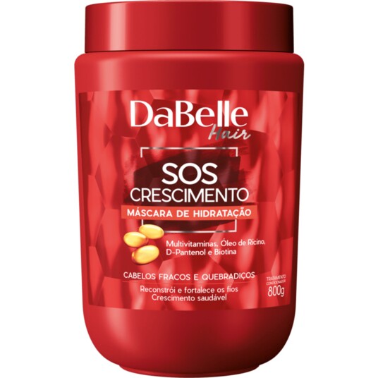Mascara Dabelle 800g Sos Crescimento