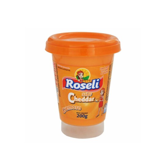Cobertura Cremosa Roseli 200g Cheddar Copo