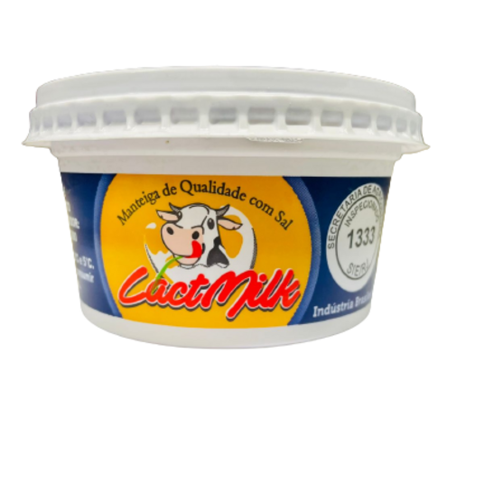 Manteiga C/sal Lactmilk 200g Pote
