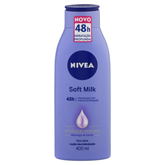 Locao Hidrat.nivea 400ml Soft Milk