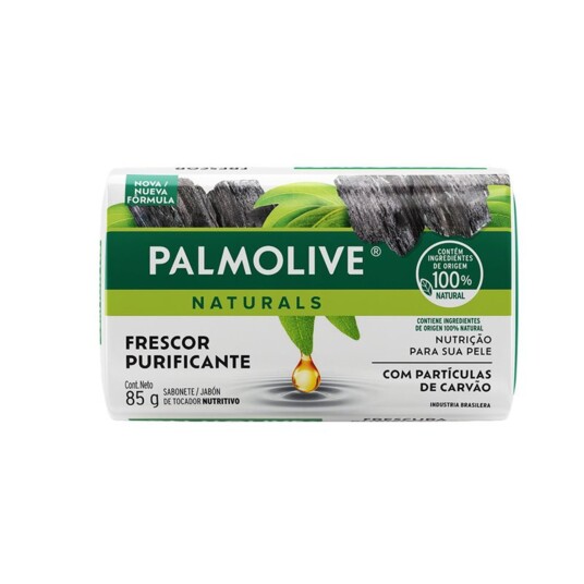 Sabonete Barra Nat.palmolive 85g Purif.carvao