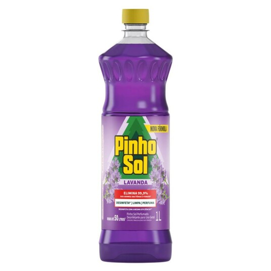 Desinfetante Pinho Sol 1l Lavanda