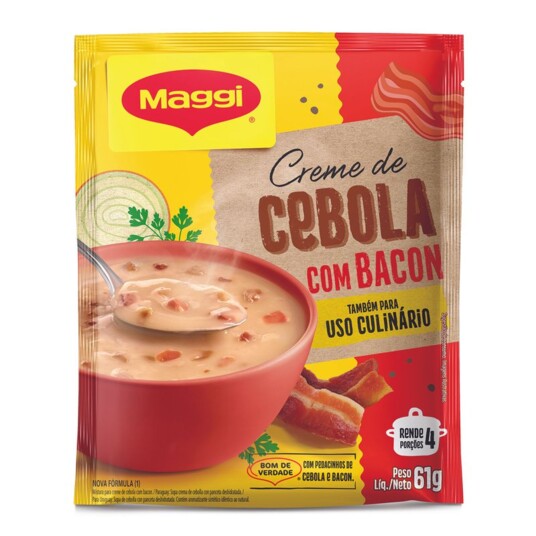 Creme de Cebola Maggi 61g Bacon
