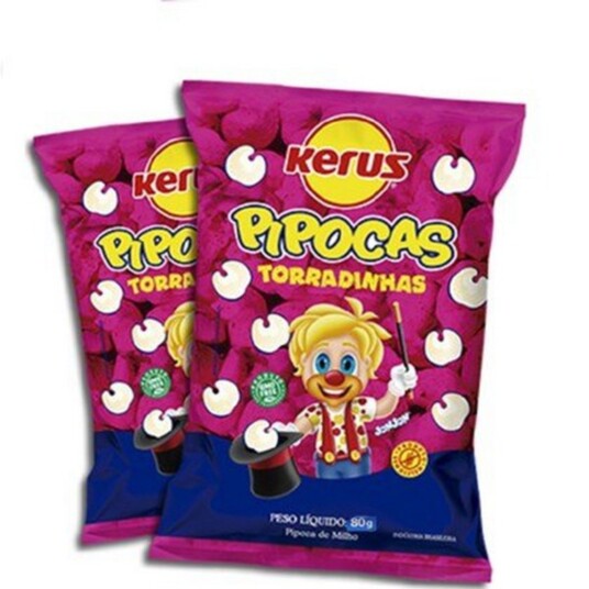 Pipoca Kerus 80g Doce