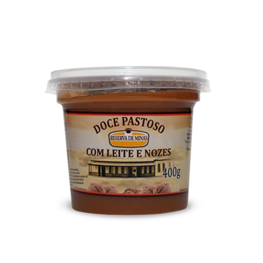 Doce Pastoso Reserva de Minas 400g Leite/nozes