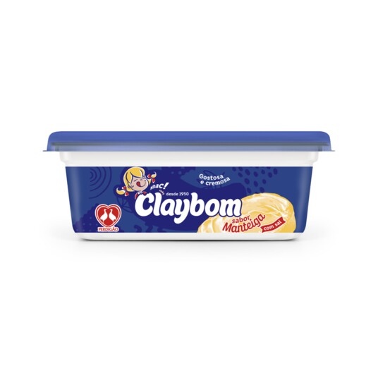 Margarina C/sal Claybom 250g Sabor Manteiga