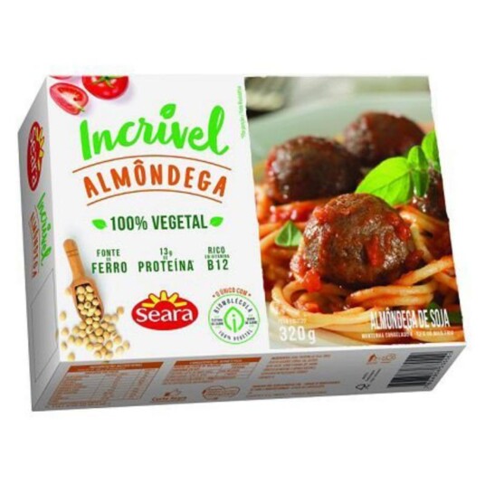 Almondega Incrivel Seara 256g