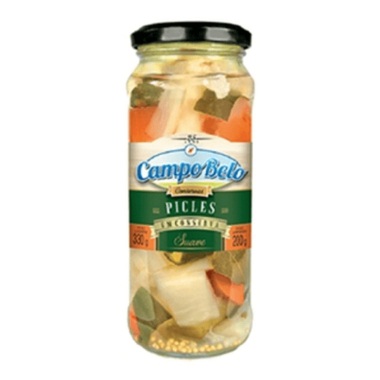 Picles Campo Belo 200g Conserva Vidro