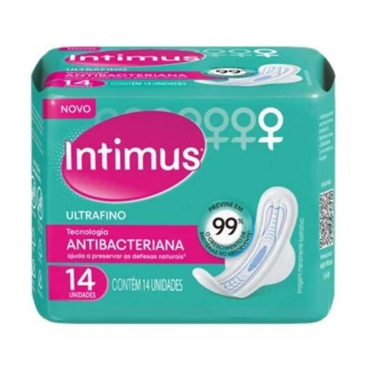 Abs.ultra Fino Intimus 14un Antibac.c/abas