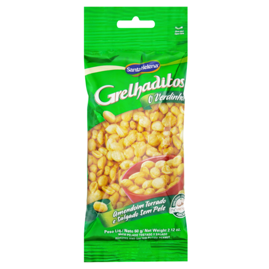 Amendoim Grelhaditos 60g Santa Helena