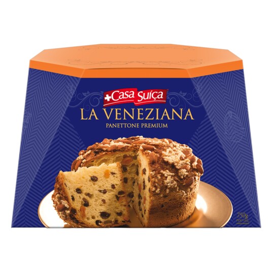 Panettone Casa Suica 750g La Veneziana