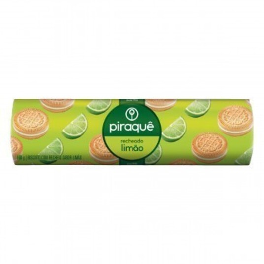 Biscoito Rech.piraque 160g Limao