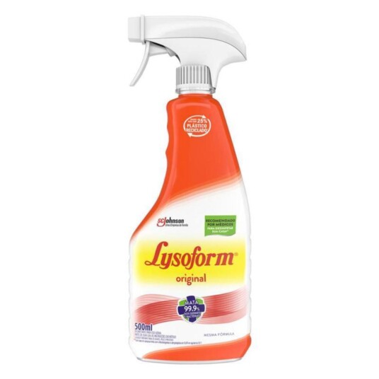 Desinfetante Lysoform 500ml Gatilho Origina