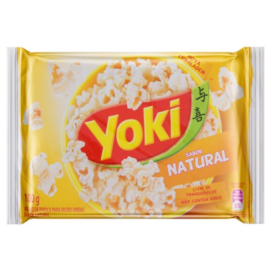 Milho Pipoca P/microo.yoki 100g Natural