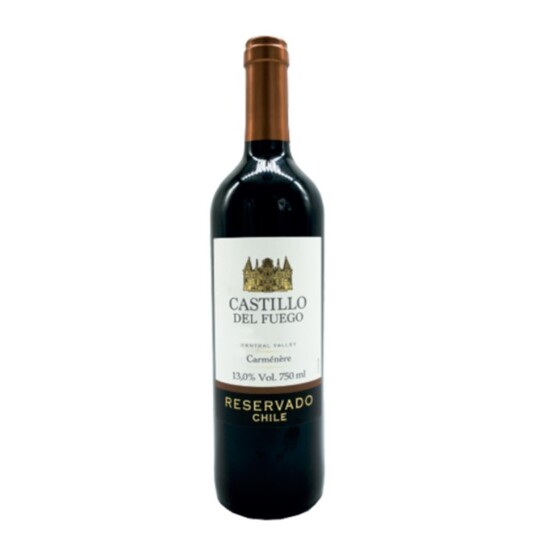 Vinho Chi Cast.del Fuego 750ml Carmenere