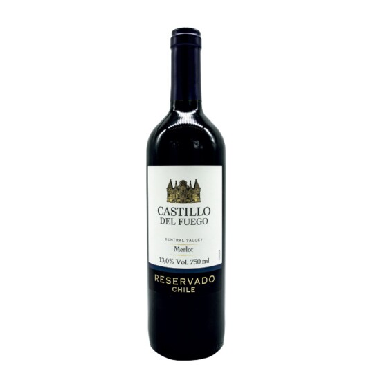 Vinho Chi Cast.del Fuego 750ml Merlot