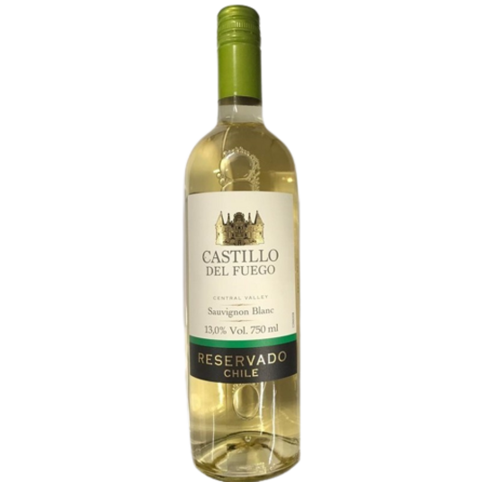 Vinho Chi Cast.del Fuego 750ml Blanc Sauv.