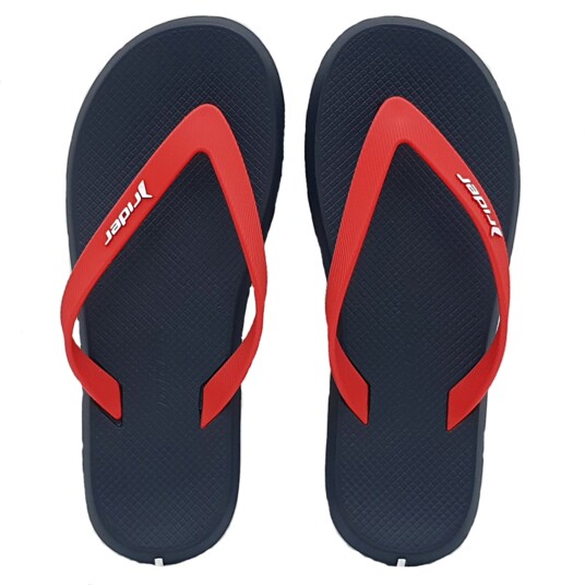 Chinelo R1 Speed Rider Azul/vermel.